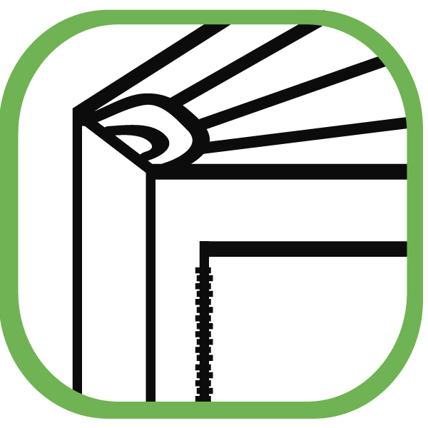 simple line icon of a manual, print products, manuals